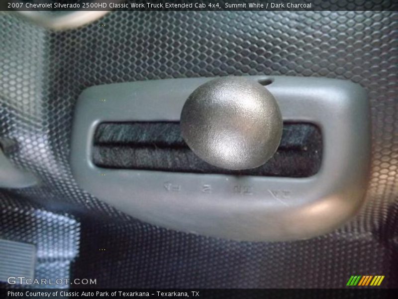 Summit White / Dark Charcoal 2007 Chevrolet Silverado 2500HD Classic Work Truck Extended Cab 4x4