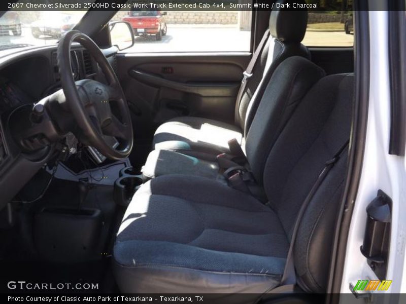 Summit White / Dark Charcoal 2007 Chevrolet Silverado 2500HD Classic Work Truck Extended Cab 4x4