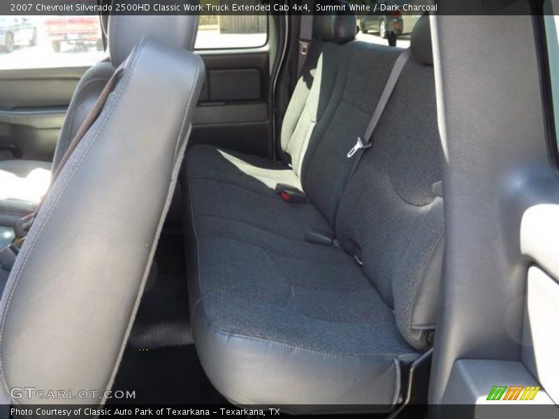 Summit White / Dark Charcoal 2007 Chevrolet Silverado 2500HD Classic Work Truck Extended Cab 4x4