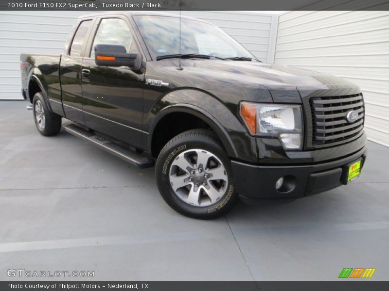 Tuxedo Black / Black 2010 Ford F150 FX2 SuperCab