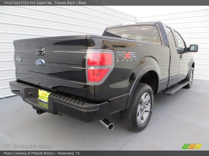 Tuxedo Black / Black 2010 Ford F150 FX2 SuperCab
