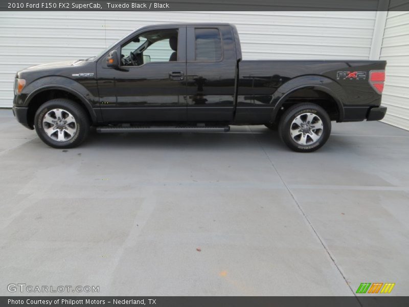 Tuxedo Black / Black 2010 Ford F150 FX2 SuperCab