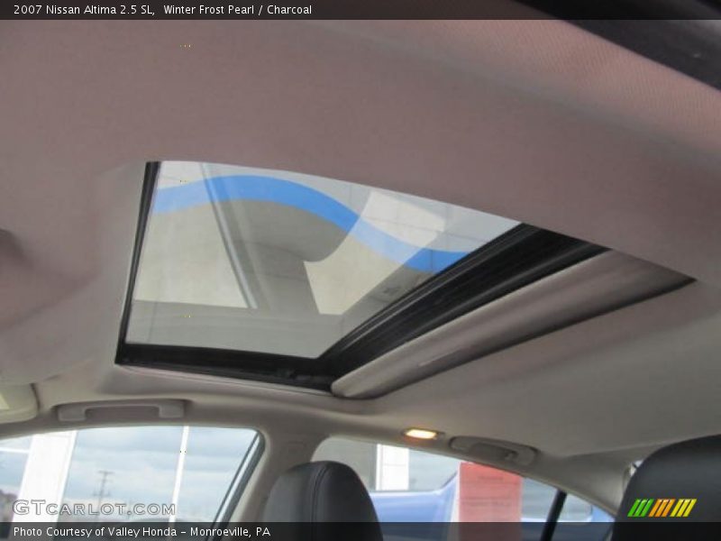 Winter Frost Pearl / Charcoal 2007 Nissan Altima 2.5 SL