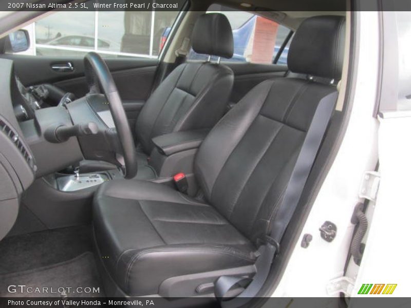 Winter Frost Pearl / Charcoal 2007 Nissan Altima 2.5 SL
