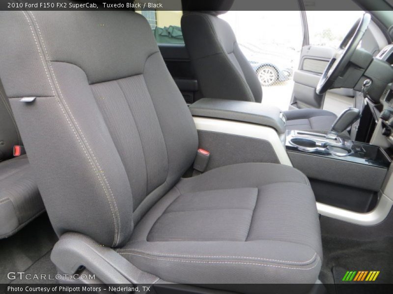 Front Seat of 2010 F150 FX2 SuperCab