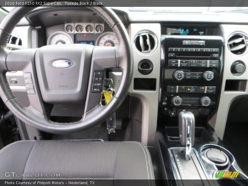 Tuxedo Black / Black 2010 Ford F150 FX2 SuperCab