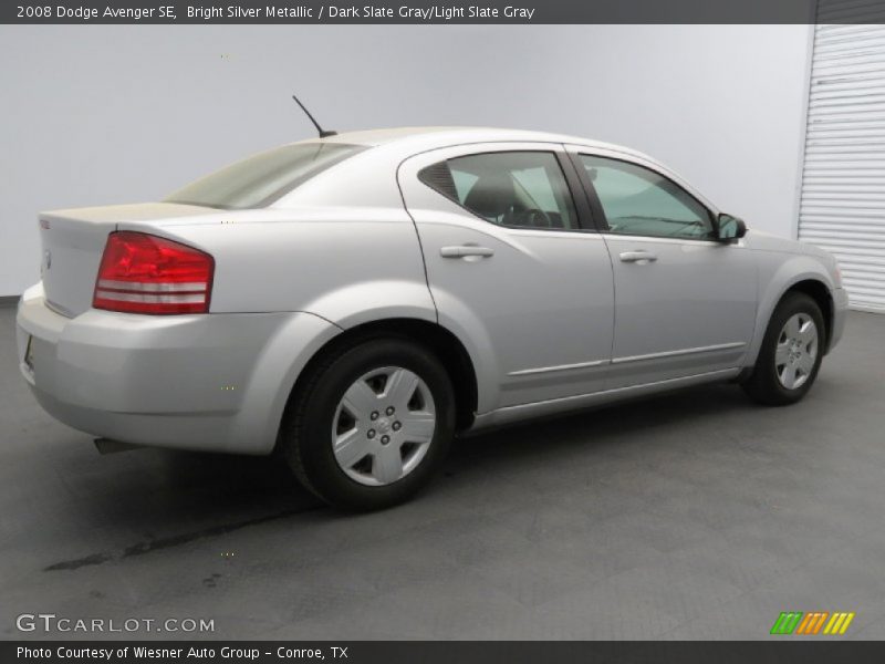 Bright Silver Metallic / Dark Slate Gray/Light Slate Gray 2008 Dodge Avenger SE