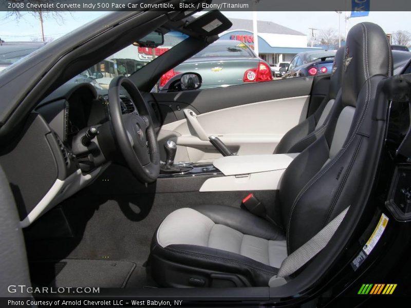 Black / Ebony/Titanium 2008 Chevrolet Corvette Indy 500 Pace Car Convertible