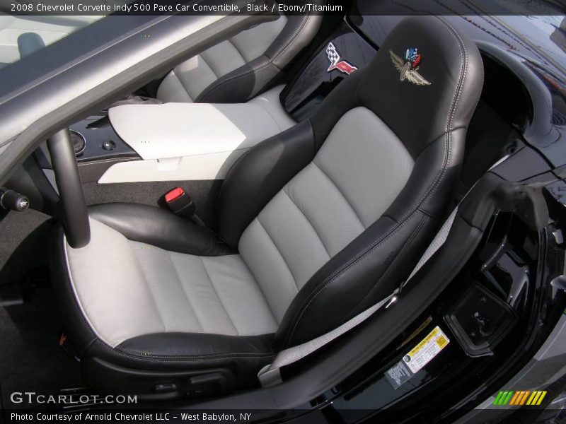 Black / Ebony/Titanium 2008 Chevrolet Corvette Indy 500 Pace Car Convertible