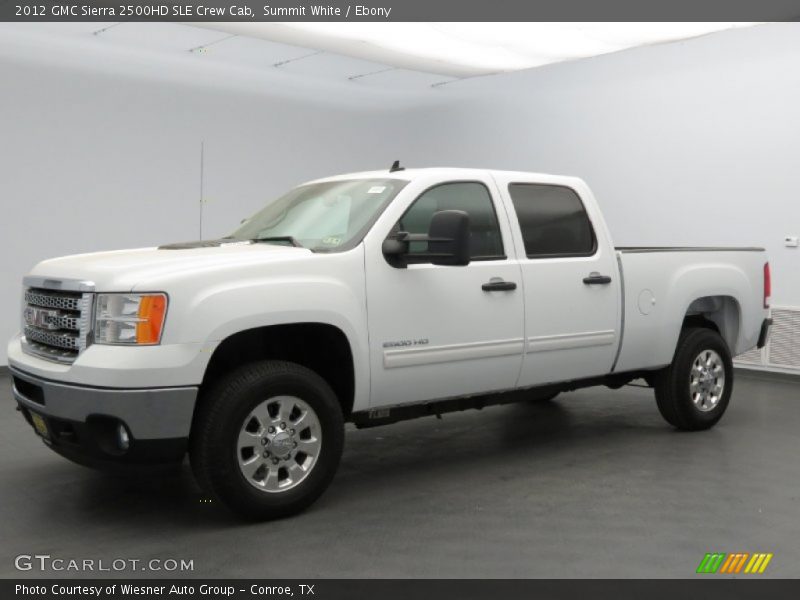 Front 3/4 View of 2012 Sierra 2500HD SLE Crew Cab