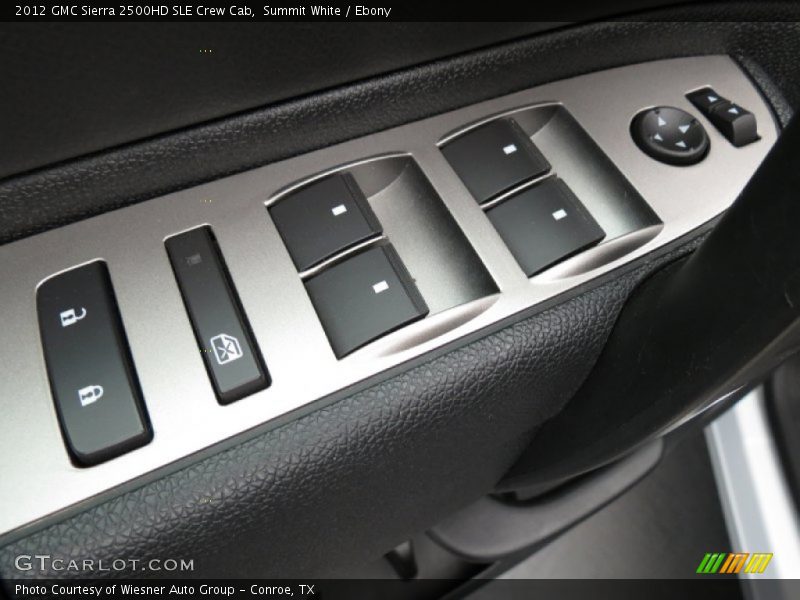 Summit White / Ebony 2012 GMC Sierra 2500HD SLE Crew Cab