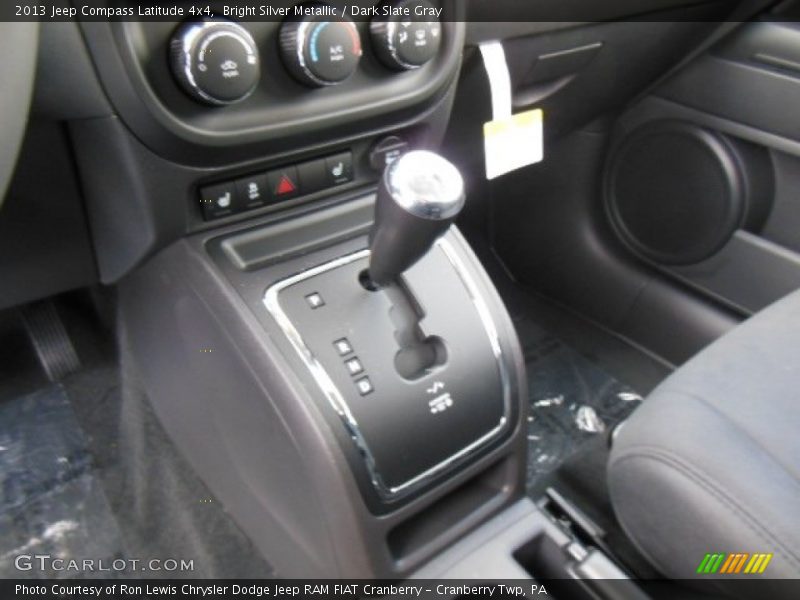Bright Silver Metallic / Dark Slate Gray 2013 Jeep Compass Latitude 4x4