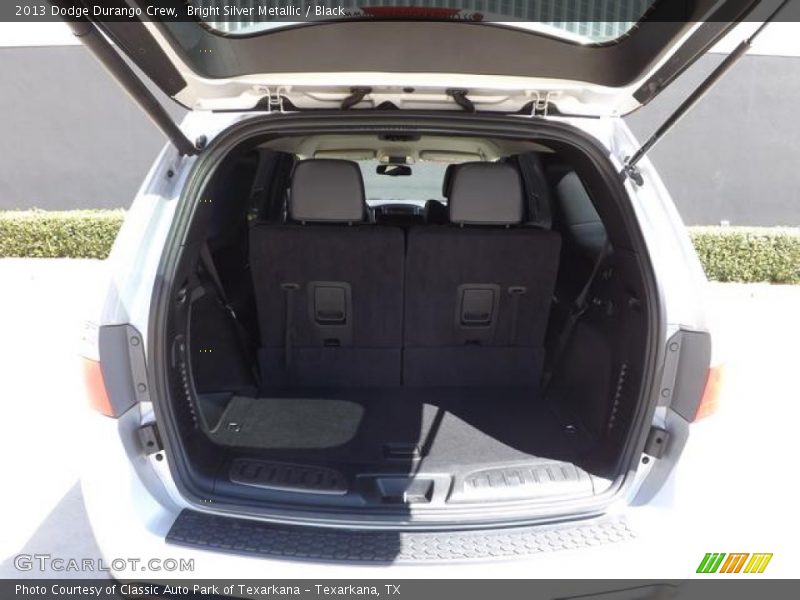 Bright Silver Metallic / Black 2013 Dodge Durango Crew