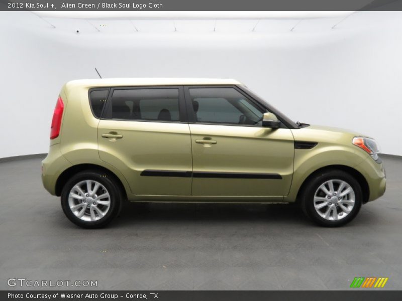 Alien Green / Black Soul Logo Cloth 2012 Kia Soul +