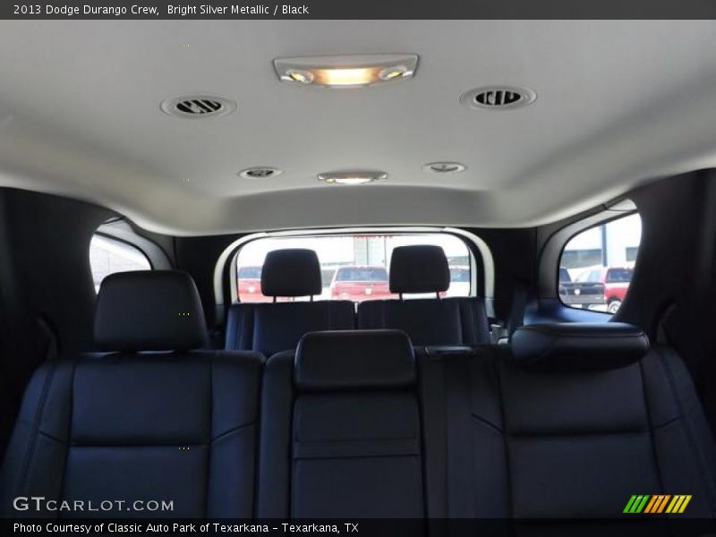Bright Silver Metallic / Black 2013 Dodge Durango Crew