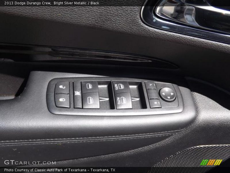 Bright Silver Metallic / Black 2013 Dodge Durango Crew