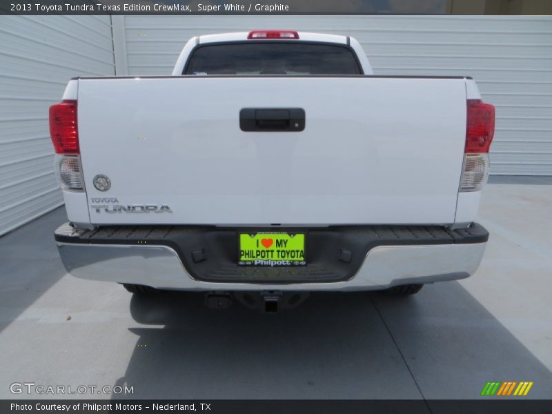 Super White / Graphite 2013 Toyota Tundra Texas Edition CrewMax