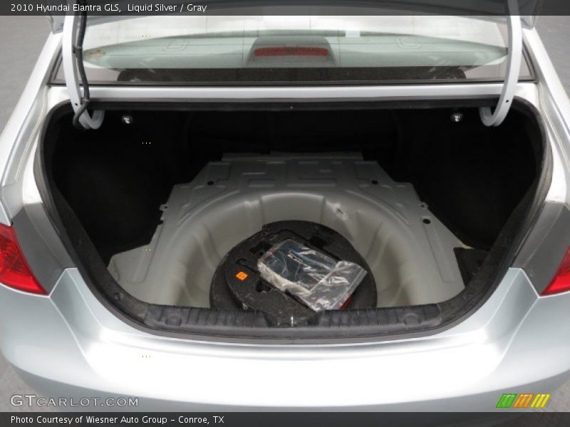Liquid Silver / Gray 2010 Hyundai Elantra GLS