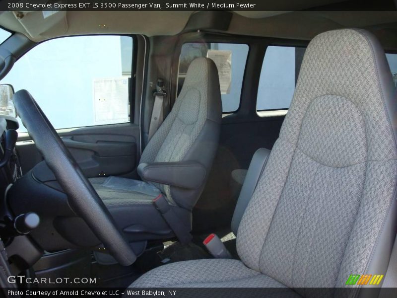 Summit White / Medium Pewter 2008 Chevrolet Express EXT LS 3500 Passenger Van