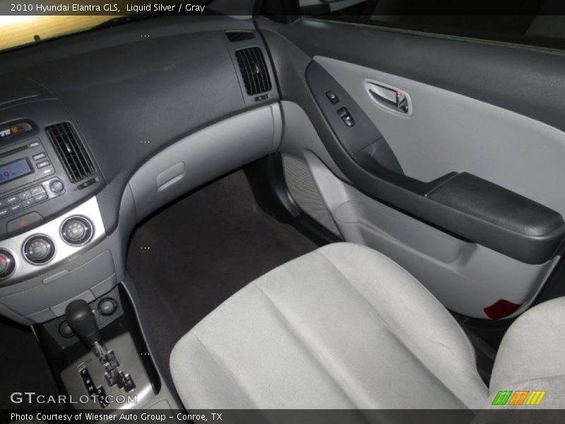 Liquid Silver / Gray 2010 Hyundai Elantra GLS