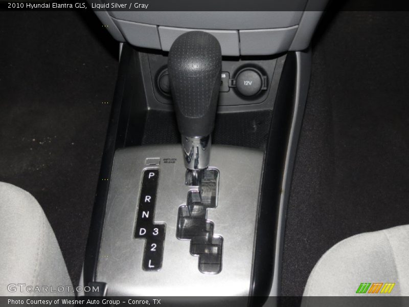 Liquid Silver / Gray 2010 Hyundai Elantra GLS
