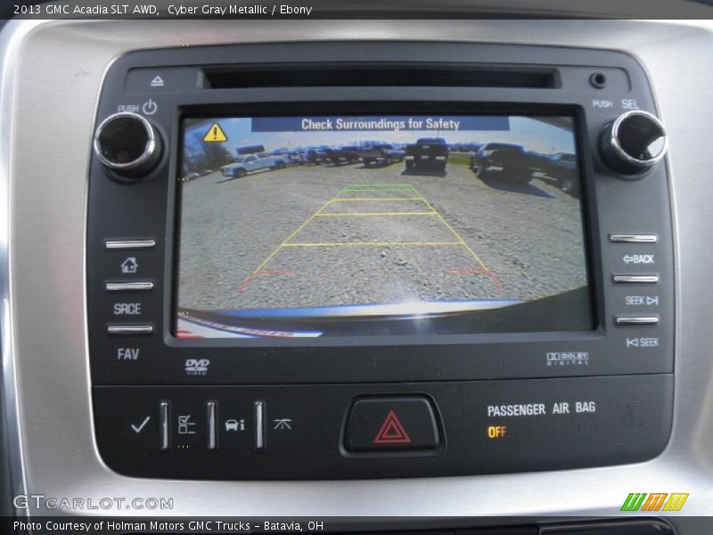 Cyber Gray Metallic / Ebony 2013 GMC Acadia SLT AWD