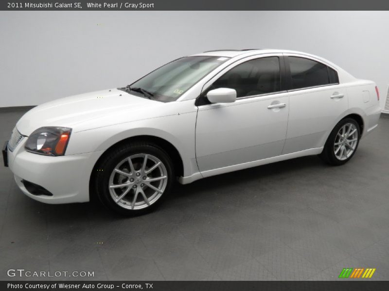 White Pearl / Gray Sport 2011 Mitsubishi Galant SE