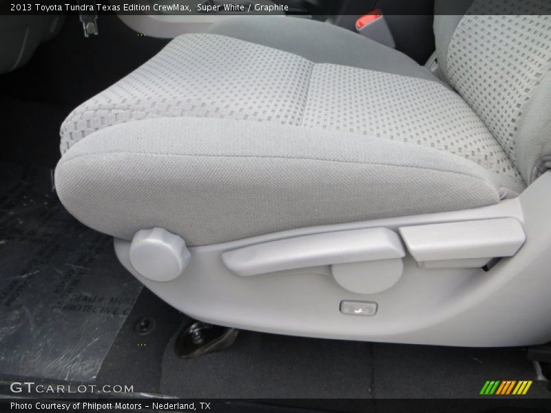 Super White / Graphite 2013 Toyota Tundra Texas Edition CrewMax