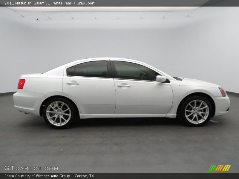 White Pearl / Gray Sport 2011 Mitsubishi Galant SE