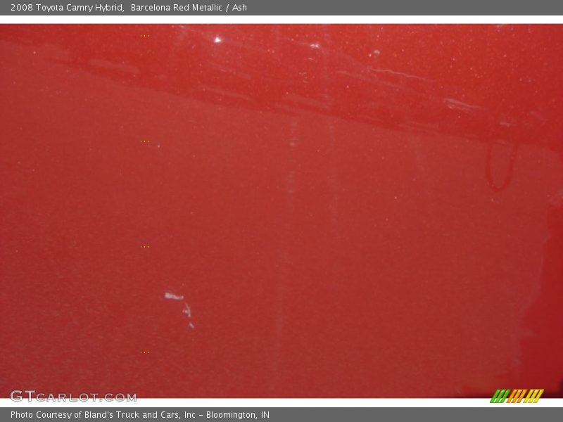 Barcelona Red Metallic / Ash 2008 Toyota Camry Hybrid