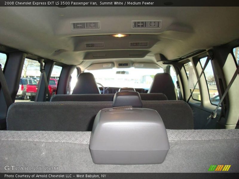 Summit White / Medium Pewter 2008 Chevrolet Express EXT LS 3500 Passenger Van