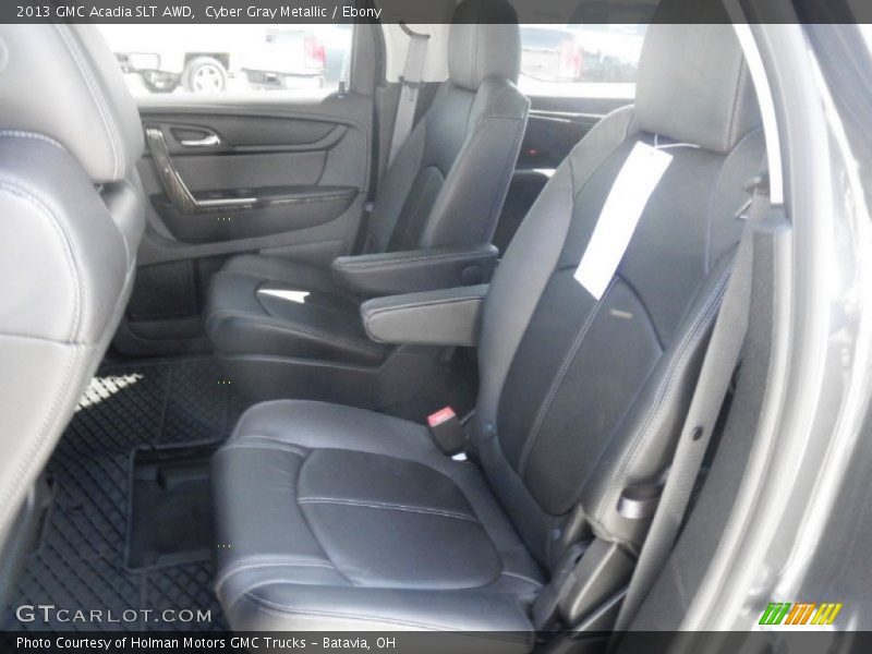 Cyber Gray Metallic / Ebony 2013 GMC Acadia SLT AWD