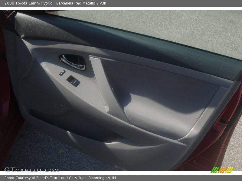 Barcelona Red Metallic / Ash 2008 Toyota Camry Hybrid