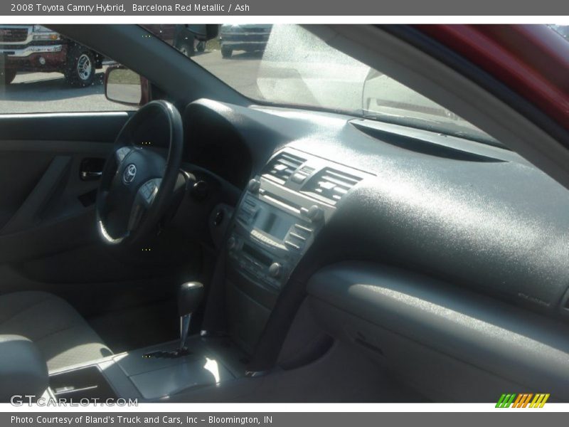 Barcelona Red Metallic / Ash 2008 Toyota Camry Hybrid