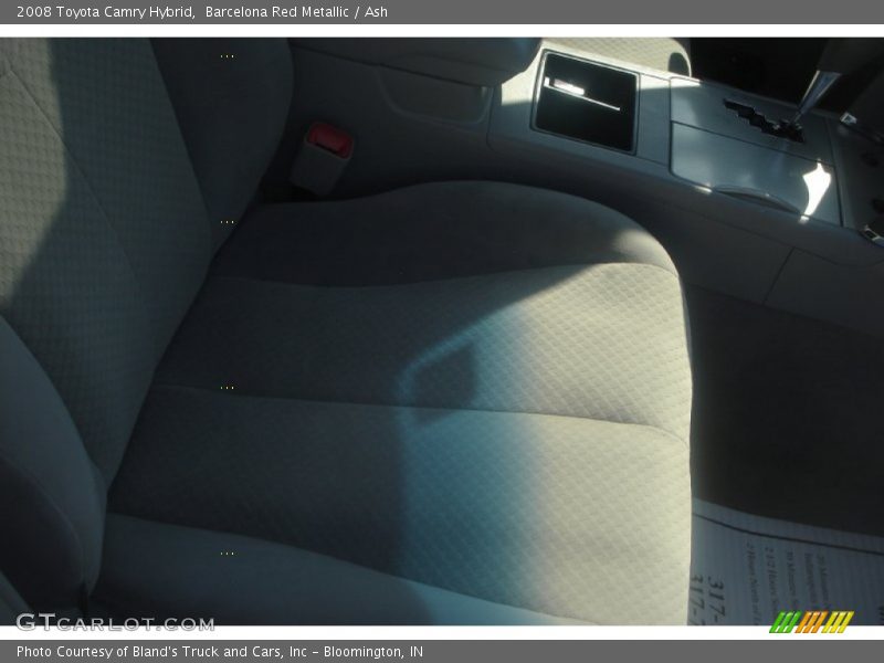 Barcelona Red Metallic / Ash 2008 Toyota Camry Hybrid