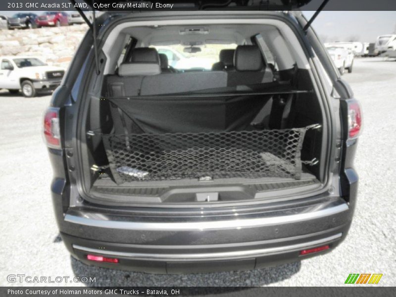 Cyber Gray Metallic / Ebony 2013 GMC Acadia SLT AWD
