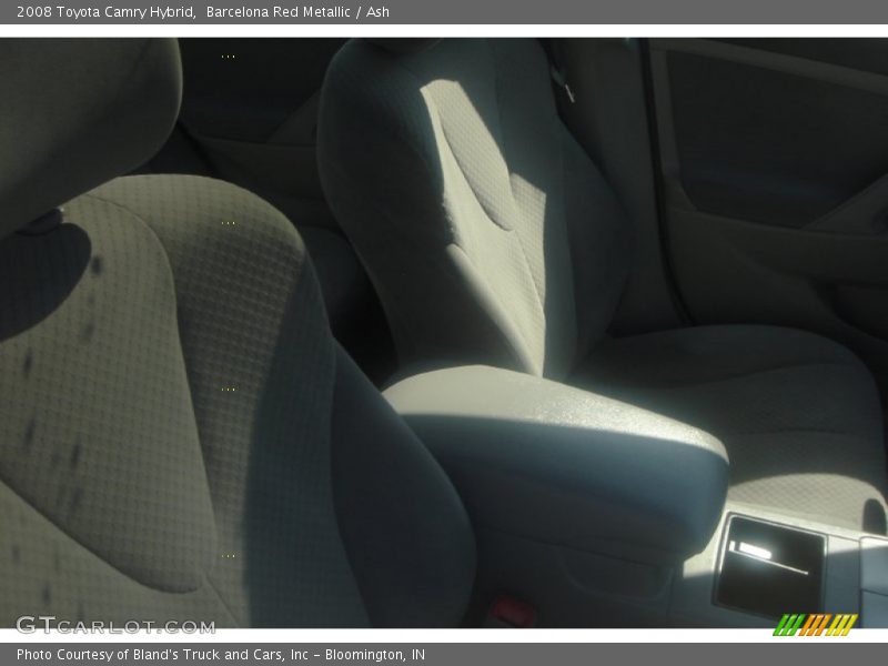Barcelona Red Metallic / Ash 2008 Toyota Camry Hybrid