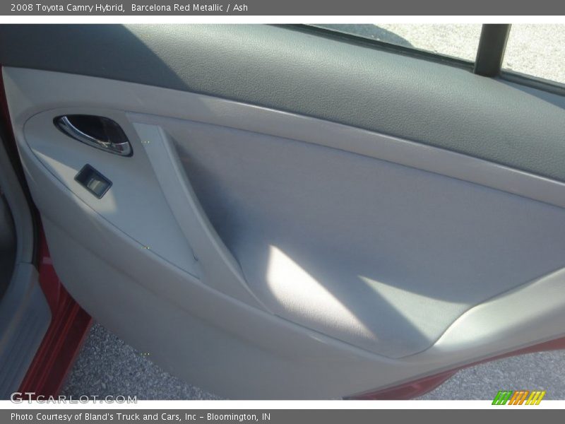 Barcelona Red Metallic / Ash 2008 Toyota Camry Hybrid