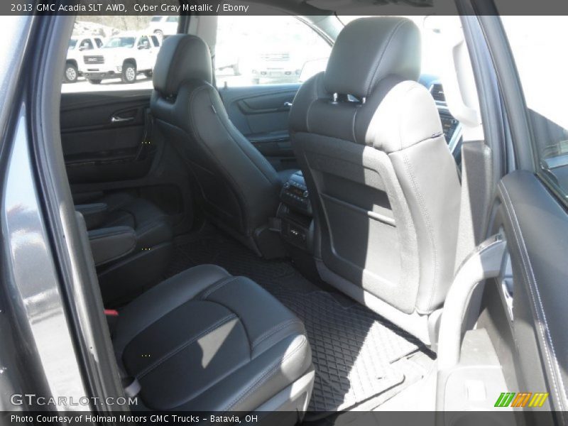 Cyber Gray Metallic / Ebony 2013 GMC Acadia SLT AWD