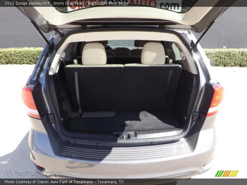 Storm Gray Pearl / Black/Light Frost Beige 2013 Dodge Journey SXT