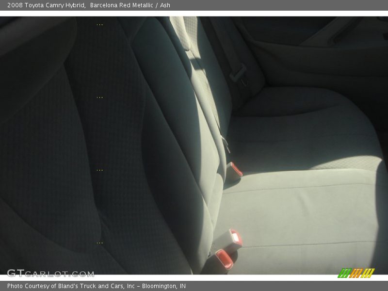 Barcelona Red Metallic / Ash 2008 Toyota Camry Hybrid