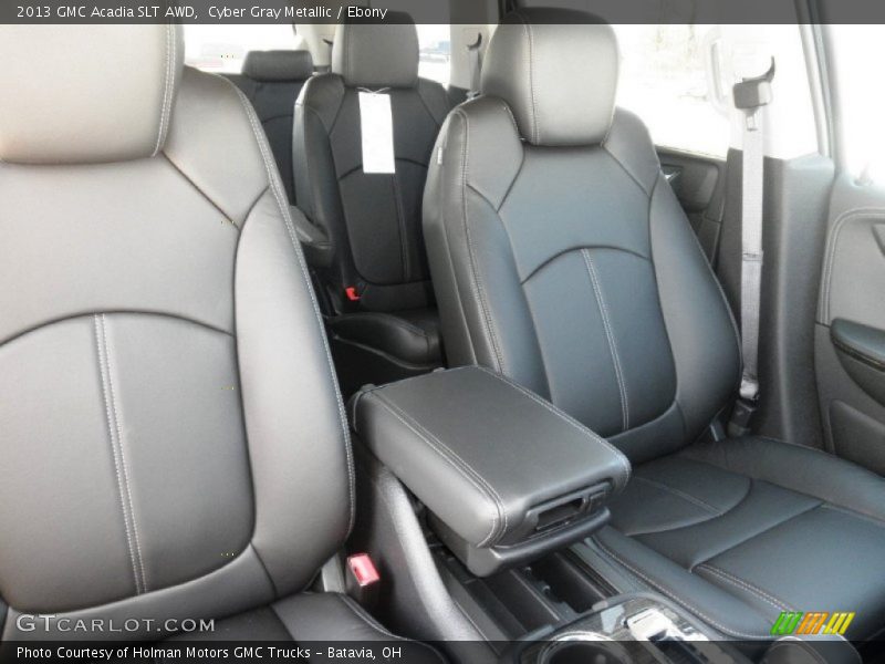 Cyber Gray Metallic / Ebony 2013 GMC Acadia SLT AWD
