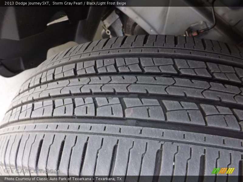 Storm Gray Pearl / Black/Light Frost Beige 2013 Dodge Journey SXT
