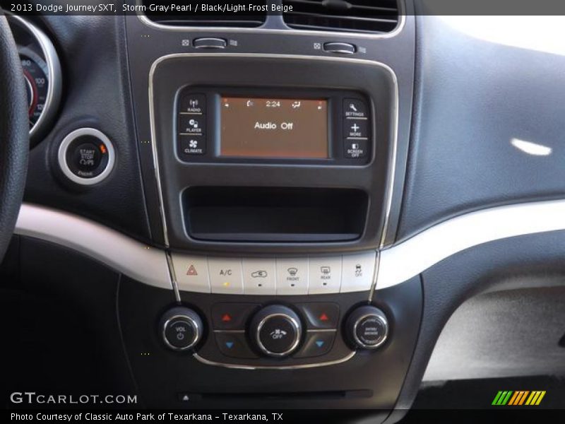Storm Gray Pearl / Black/Light Frost Beige 2013 Dodge Journey SXT