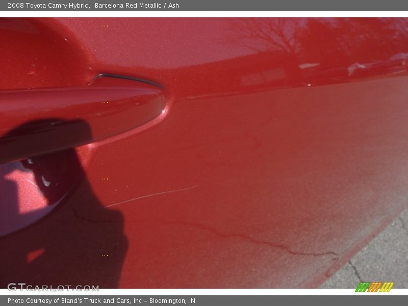 Barcelona Red Metallic / Ash 2008 Toyota Camry Hybrid