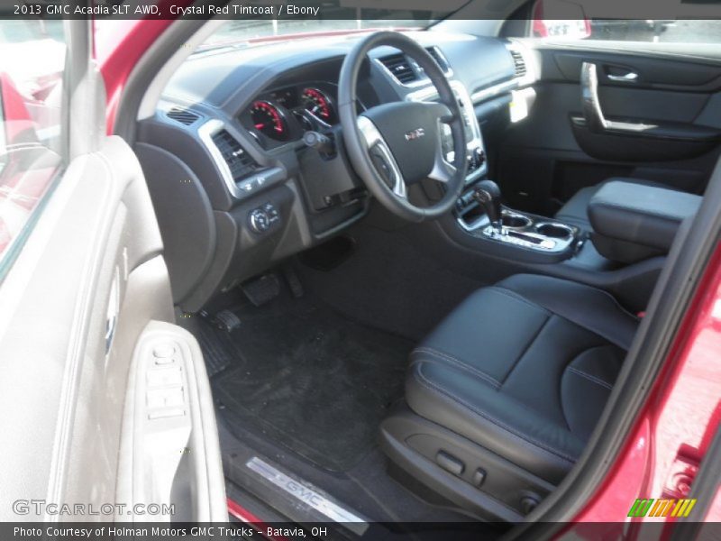 Crystal Red Tintcoat / Ebony 2013 GMC Acadia SLT AWD