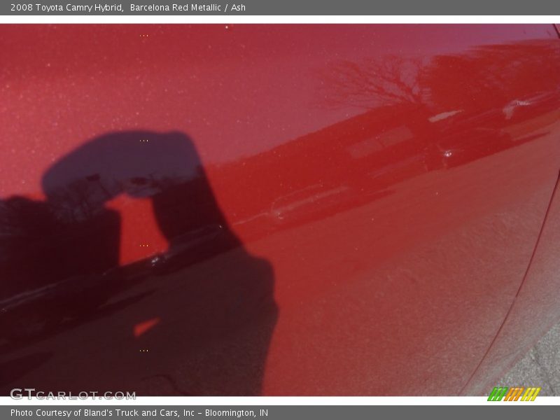 Barcelona Red Metallic / Ash 2008 Toyota Camry Hybrid