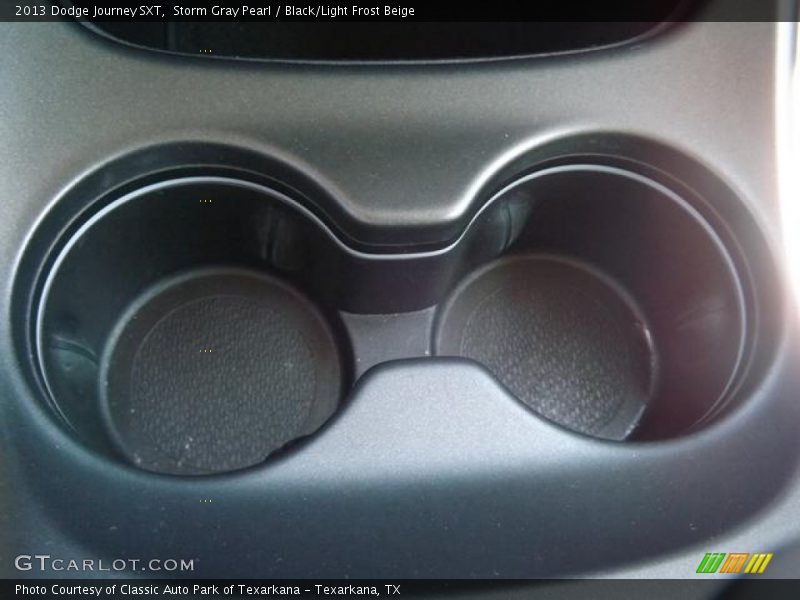 Storm Gray Pearl / Black/Light Frost Beige 2013 Dodge Journey SXT