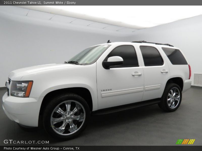 Summit White / Ebony 2011 Chevrolet Tahoe LS