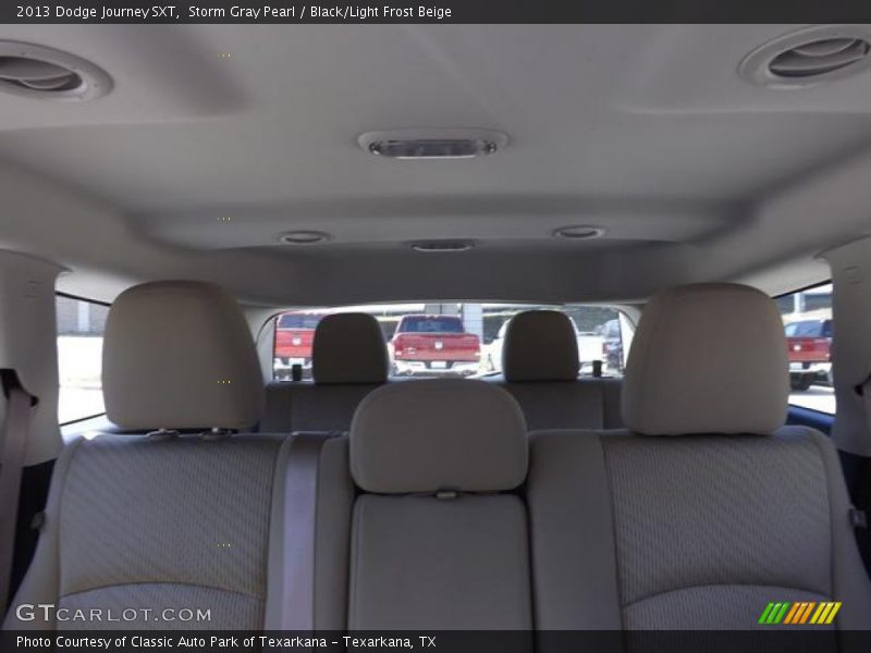 Storm Gray Pearl / Black/Light Frost Beige 2013 Dodge Journey SXT